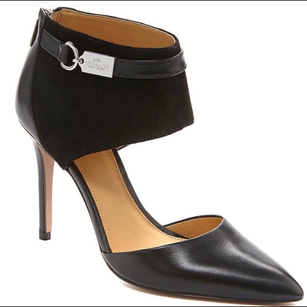 Coach Heiress Black Heels